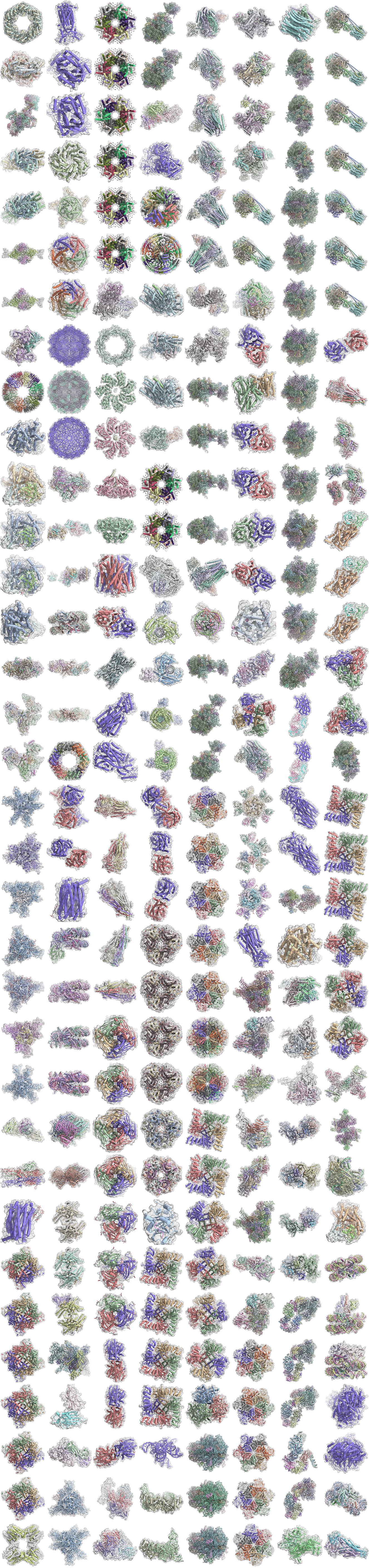 Subset of structures solved using PNCC